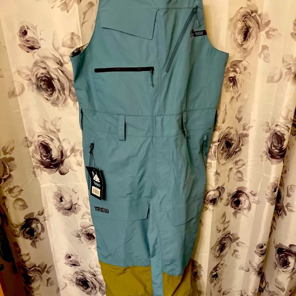 Trew Gear Trewth Bib / Teal Basalt XL